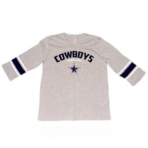 Dallas Cowboys 3/4 Longsleeve Ladies Gameday Apparel: Small: VINTAGE Style